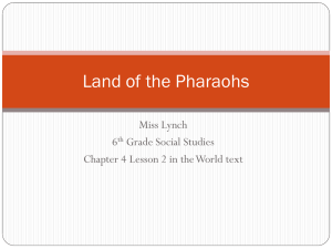 Land of the Pharaohs - Cuyahoga Falls City School District