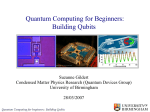 Quantum Computing for Beginners: Building Qubits