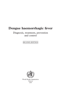Dengue haemorrhagic fever - World Health Organization