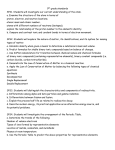 9th grade standards SPS1. Students will investigate our current