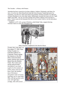 The Crusades – a History with Pictures