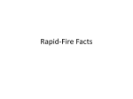 DIT Rapid-Fire Facts