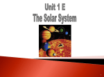 The Solar SysteM - Skyline R2 School