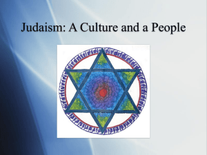 Judaism - John Provost, PhD
