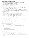 Ch13/Sec3: The Indian Ocean Trade