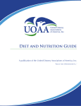 DiEt ANd NUtRitiON GUidE - United Ostomy Associations of America