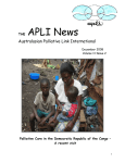 THE APLI - Australasian Palliative Link International