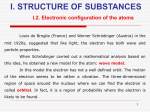 i. structure of substances