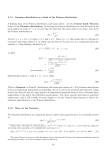 2.1.5 Gaussian distribution as a limit of the Poisson distribution A