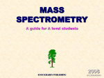 mass spectrometry