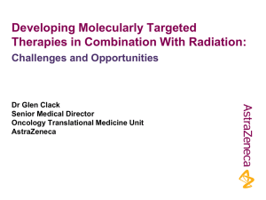 Developing Molecularly Targeted Therapies in Combination
