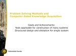 Problem Solving Methods and Computer