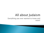 All about Judaism