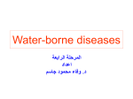 What are water-borne diseases?