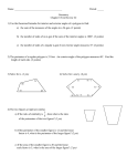 The perimeter of a regular polygon is 63 feet