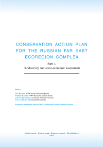 conservation action plan for the russian far east ecoregion complex