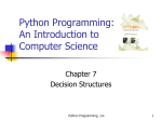 Python Programming - McMaster Computing and Software