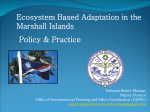 Ecological Gap Assessment: A case study from the Marshall Islands