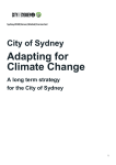 Adapting for climate change - City of Sydney
