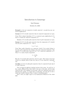 Introduction to homotopy