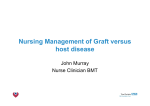 Nursing Management of Graft versus host disease