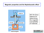 Magnetic properties and the Nephelauxetic effect