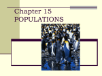 chapter 15 POPULATIONS