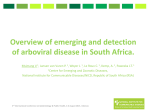 Overview of emerging and detection of arboviral