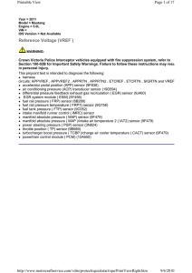 Reference Voltage (VREF )