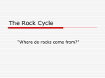 The Rock Cycle