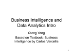 Business Intelligence: Intro
