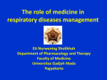 The role of medicine in respiratory diseases
