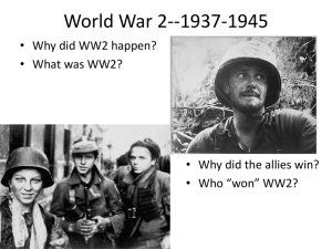 World War 2 - Issaquah Connect