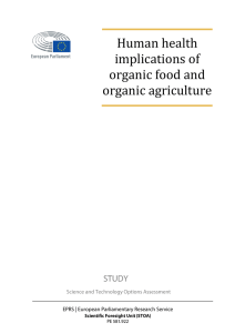 Human health implications of organic food and organic agriculture