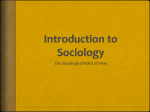 Intro to Soc. PowerPoint