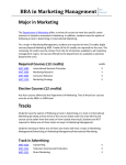 BBA in Marketing Management - Zicklin School of Business