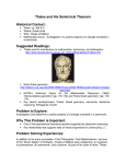 Thales and His Semicircle Theorem Historical Context: Suggested