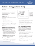 Radiation Therapy (External Beam)