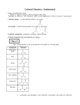 Carbonyl Chemistry - Fundamentals