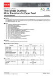 BD6761FS,BD6762FV : Motor Drivers