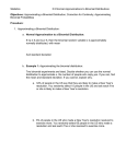 5.5 Normal Approximation to Binomial Distributions