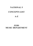 national 5 concepts list az jyhs music department