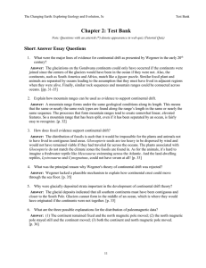Short Answer Essay Questions