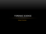Forensic Science - McEachern High School
