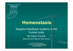 Homeostasis - Harvard Life Sciences Outreach Program
