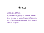 Phrases - Buckeye Valley