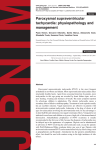 Paroxysmal supraventricular tachycardia: physiopathology and