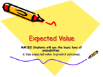 Expected Value