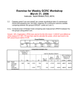 Homework assignments for MCBS Biostatistics I