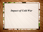 Impact of Cold War